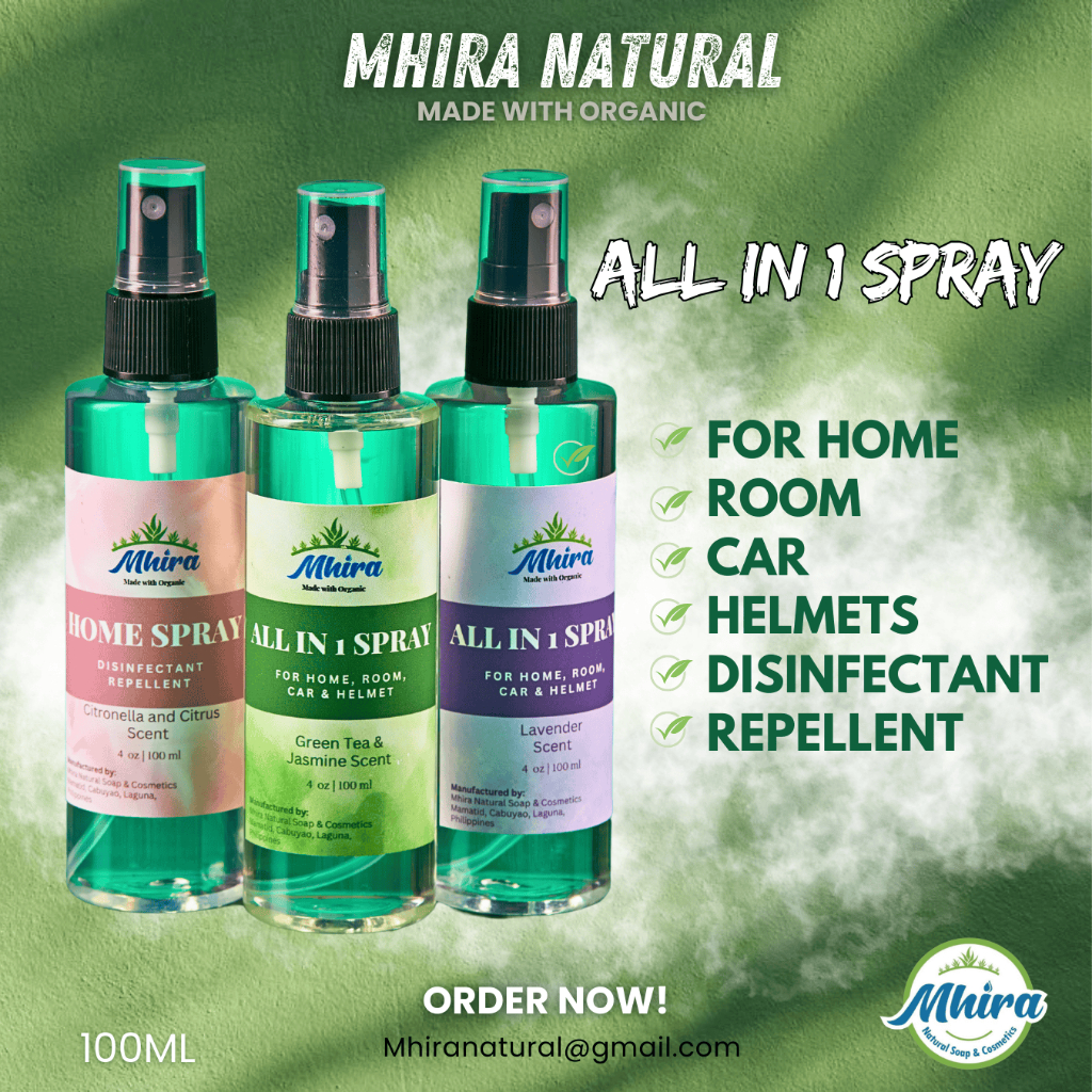 Mhira Room Spray, Home Spray, All in One Spray Air Refreshener | Shopee ...
