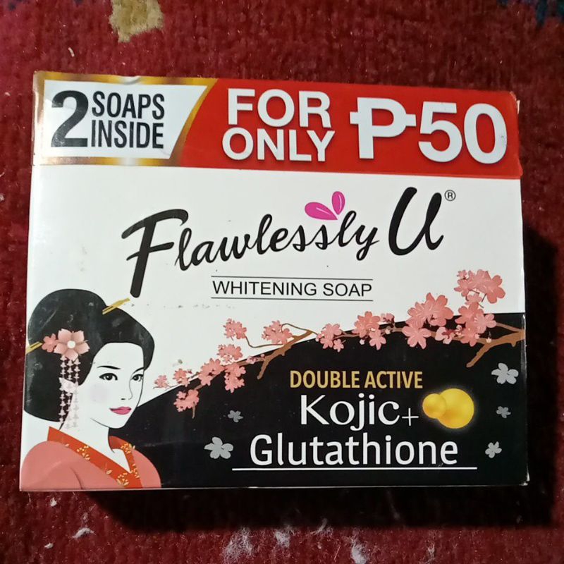 flawlessly u soap kojic glutathione review Sale!! Flawlessly U whitening soap double active Kojic + Glutathione (2  soaps inside) For only P39