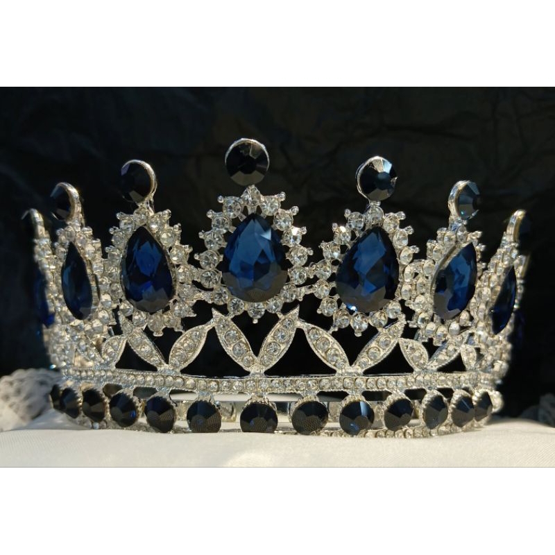 PAGEANT CROWNS WITH COMB SILVER PLATED | Shopee Philippines