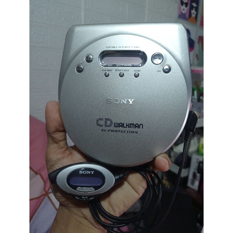 Discman SONY CD Walkman Classic PERFECT Working With Remote Shopee 