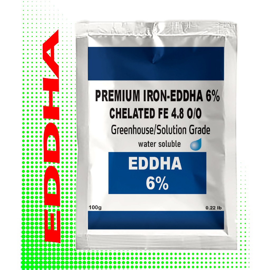 EDDHA 6% chelated iron contain 4.8 ortho-ortho for plant | Shopee ...