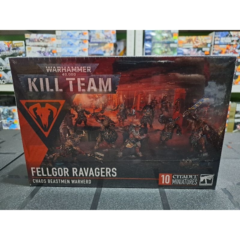 Warhammer 40,000 Kill Team Fellgor Ravagers Chaos Beastmen | Shopee ...