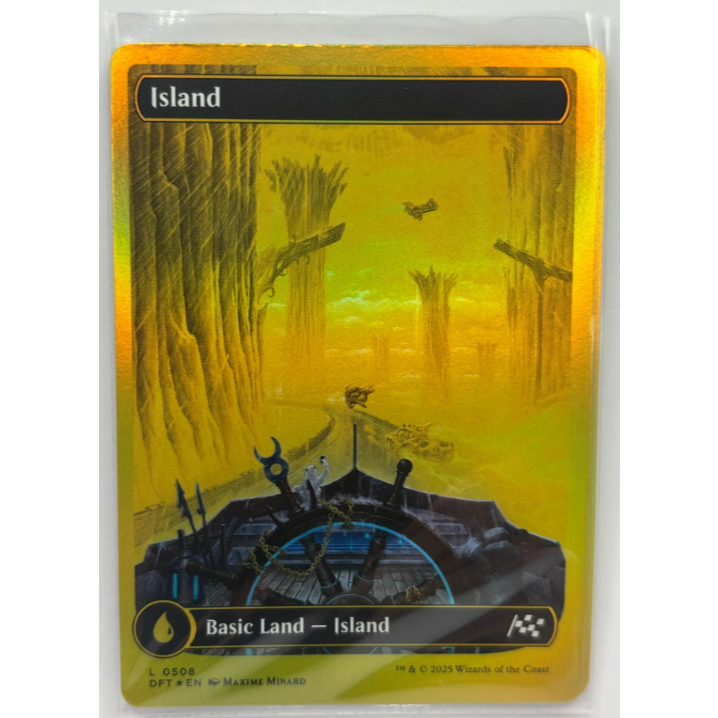 MTG TCG | DFT-0508 L (First-Place Foil) Basic Land - Island | Shopee ...