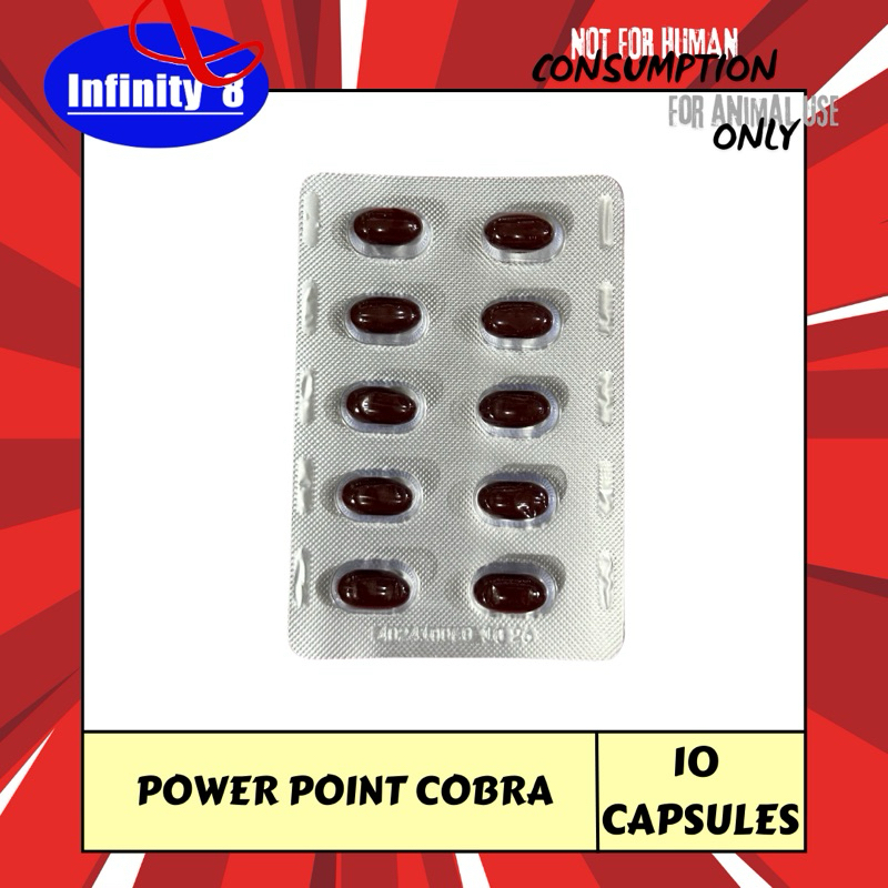 POWERPOINT COBRA 10 CAPSULES (BANIG) | Shopee Philippines