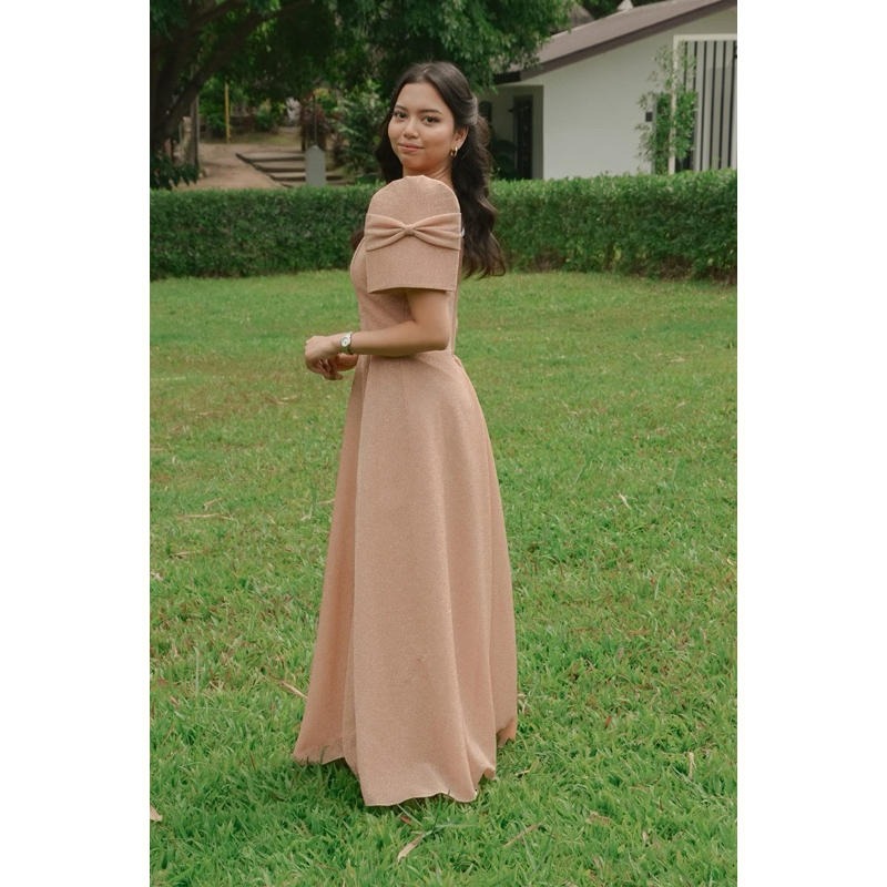 Modern Filipiniana Dress/ Long Gown/ Formal Gown | Shopee Philippines