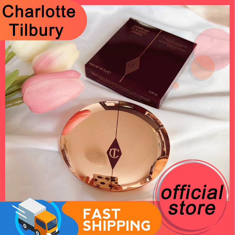 Charlotte Tilbury CT Powder Light and Flawless Set Makeup Control Oil ...
