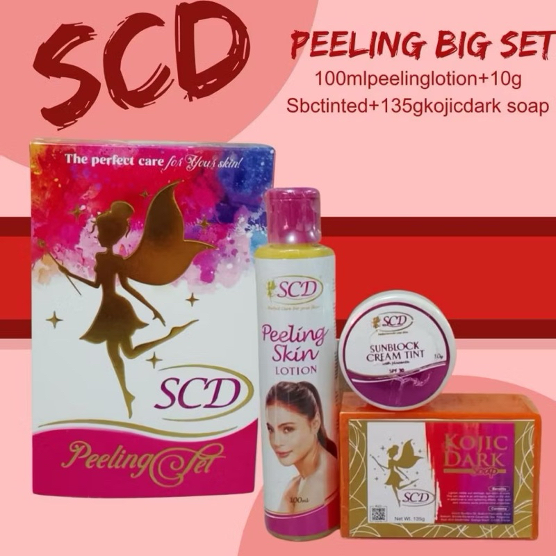 NEW PACKAGING SCD PEELING LOTION SET 100ML (ORIGINAL) | Shopee Philippines