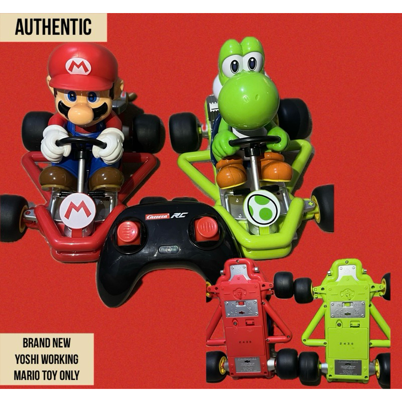 authentic Kyosho Egg MARIO KART Racing Kart RC Yoshi RTR Ready To Run ...