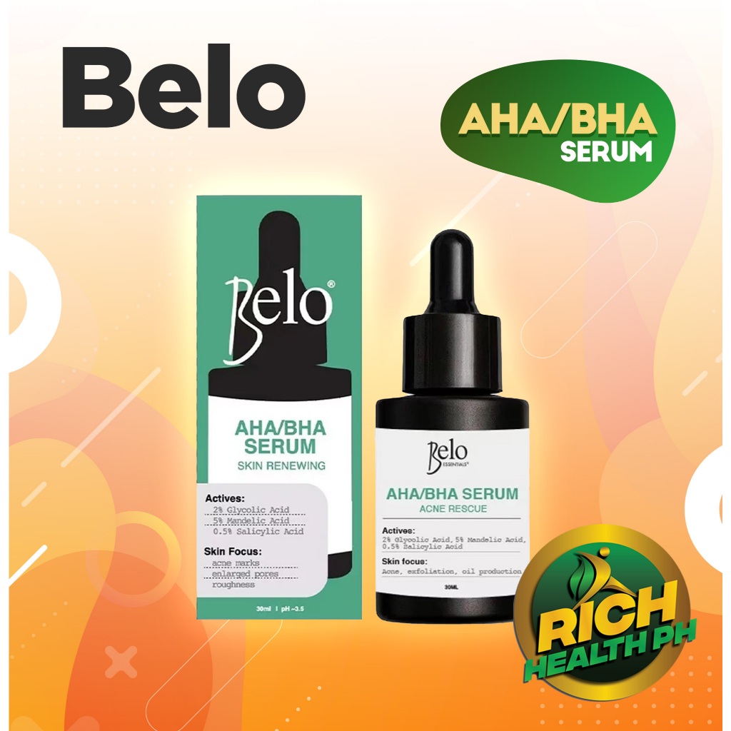Belo Essentials AHA BHA Skin Renewing Serum 30mL | Shopee Philippines