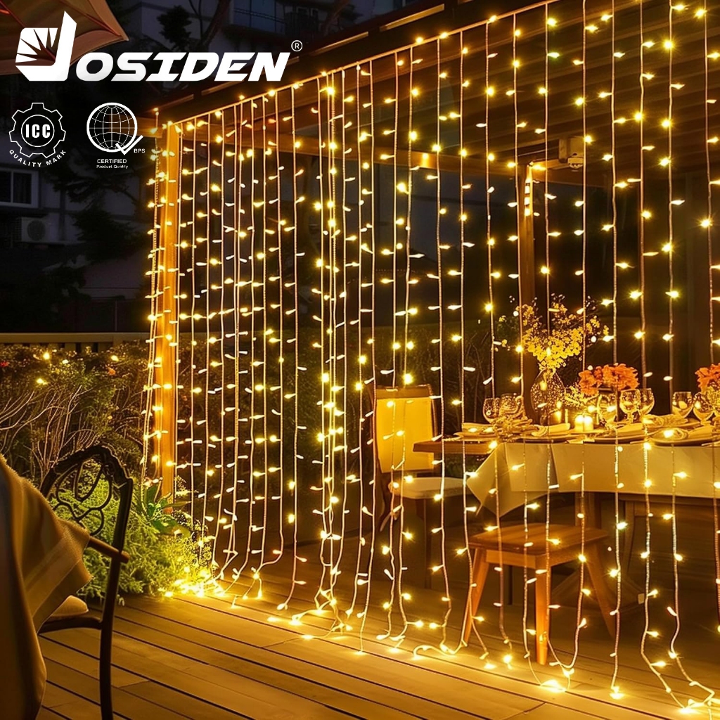 300LED curtain lamp, outdoor waterproof LED String light, fairy lights ...
