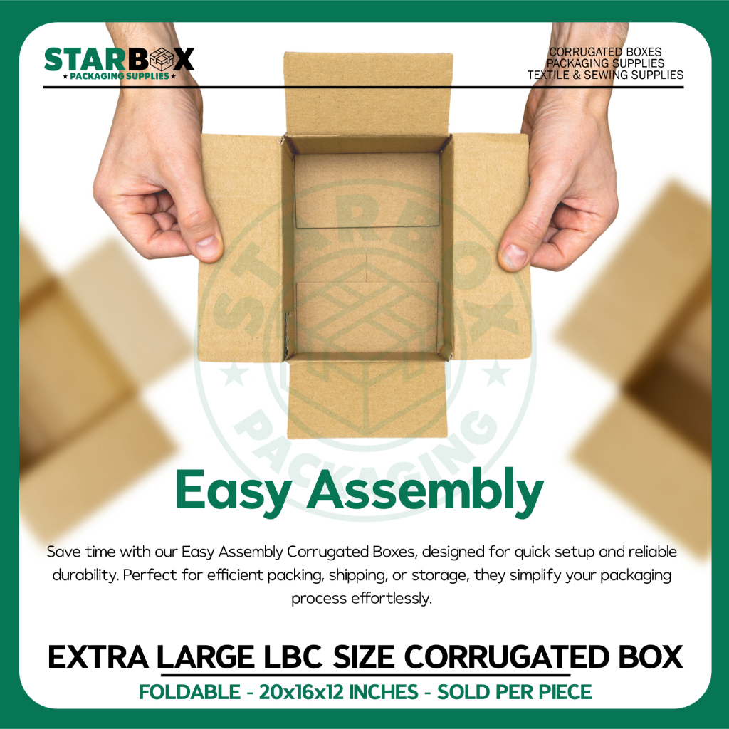20 Pack Of Heavy-Duty Corrugated Cardboard Boxes, 18" L X 14" W X 12" H