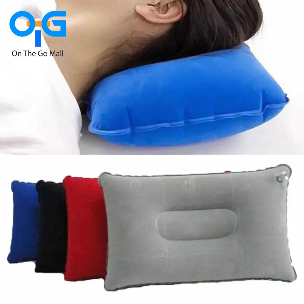 Portable Inflatable Square Pillow For Outdoor Travel Camping Portable ...