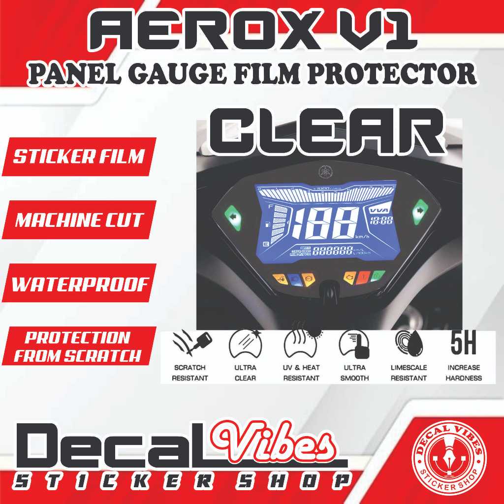 AEROX V1 PANEL GAUGE PROTECTOR BUY 1 TAKE 1 | Shopee Philippines