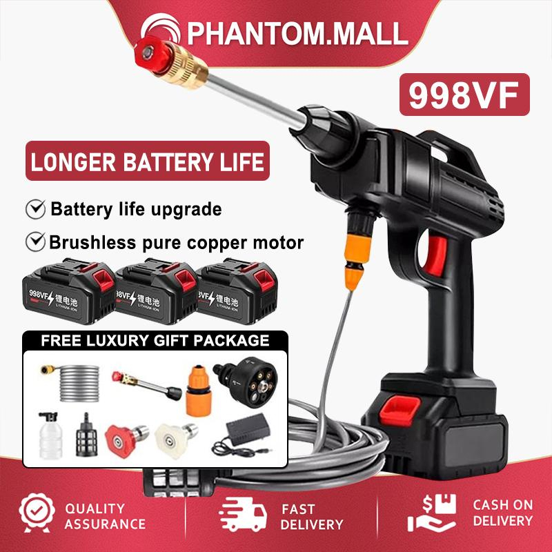 Pressure Washer 998VF Lithium Battery Portable Wireless Car Clean Water ...