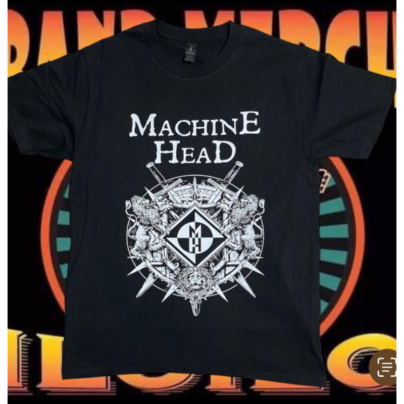 Machine Head Band Shirts | Shopee Philippines