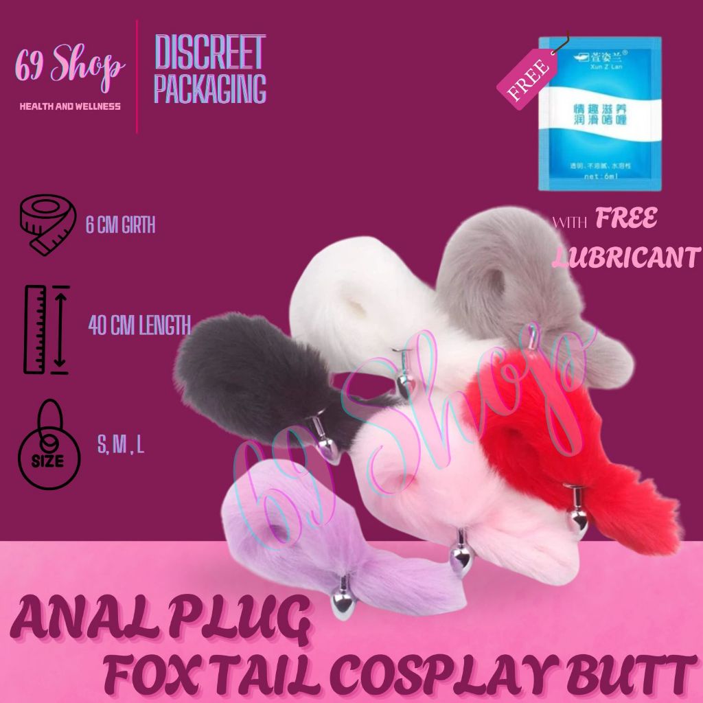 69 Shop Anal Plug Long Fox Tail Cosplay Butt Adult Products Toys For Woman  Couples Game Men Cosplay | Shopee Philippines