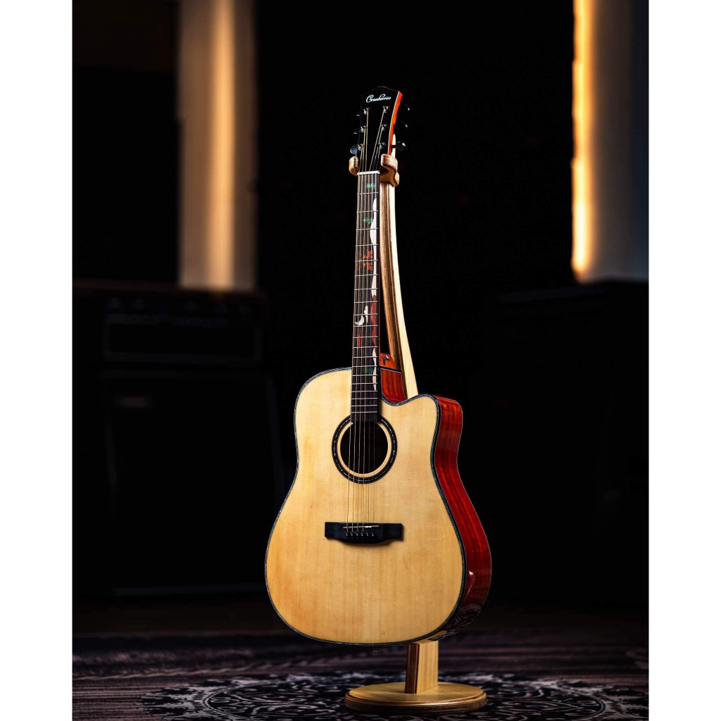 Cranberries ED53C 41’ inches Acoustic Guitar with Fishman …