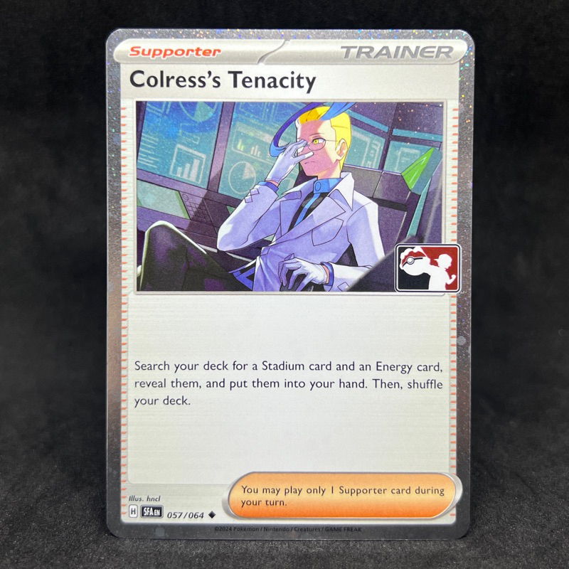 Pokemon TCG Colress's Tenacity Stamped Holo/Non-Holo 057/064 2025 Play ...