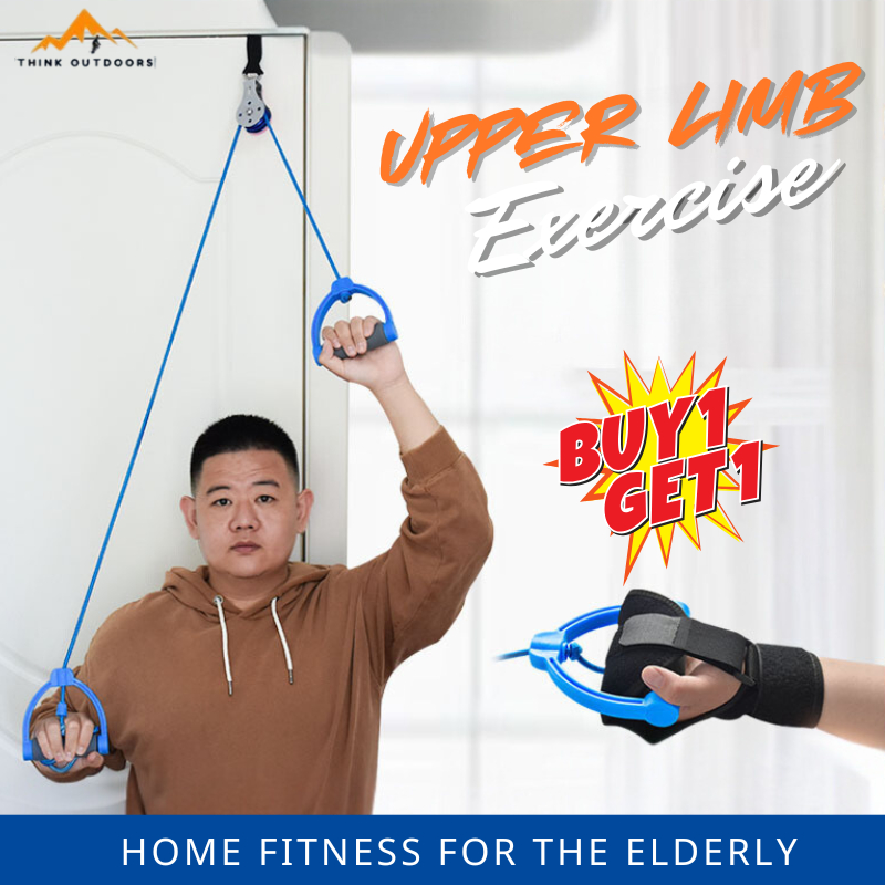 Shoulder Pulley Rings Elderly Stroke Upper Limb Rehabilitation Training ...
