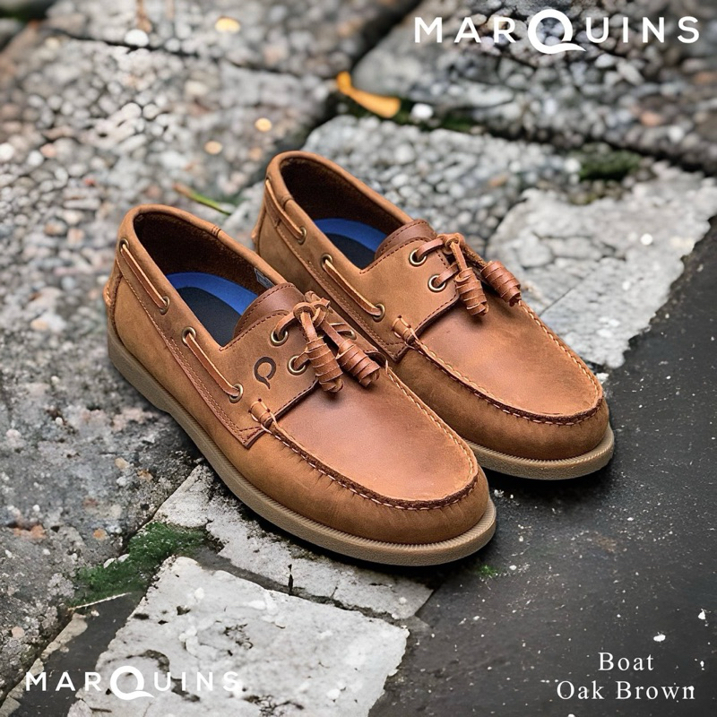 Umber Brown Marquins Top Sider Shop Marquee For Sale On Shopee