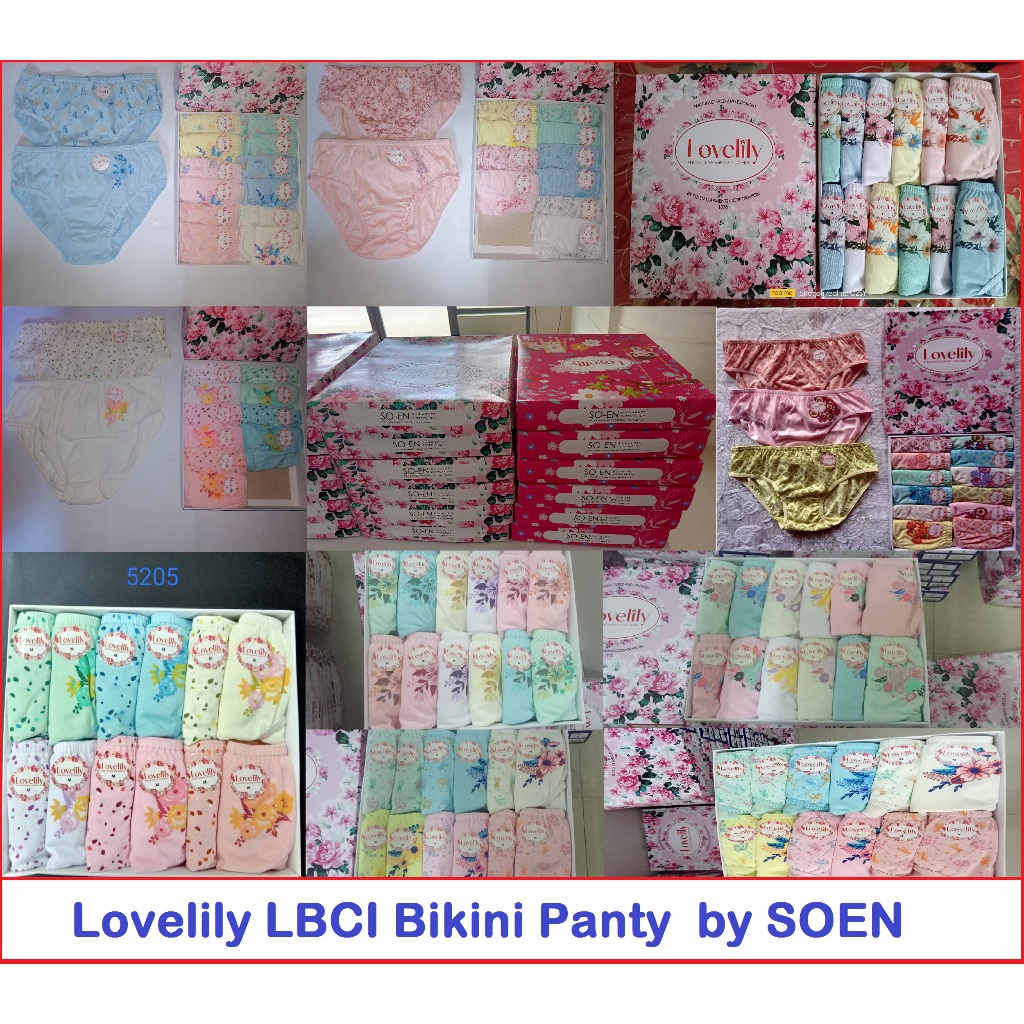 Lovelily SOEN Panty (Bikini Panty, Semi Panty, Full Panty and Kids ...