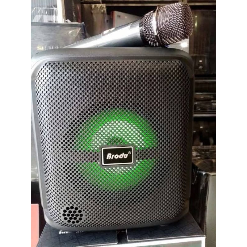 BRODU BTS iKaraoke Bluetooth Speaker Digital Wireless Microphone ...