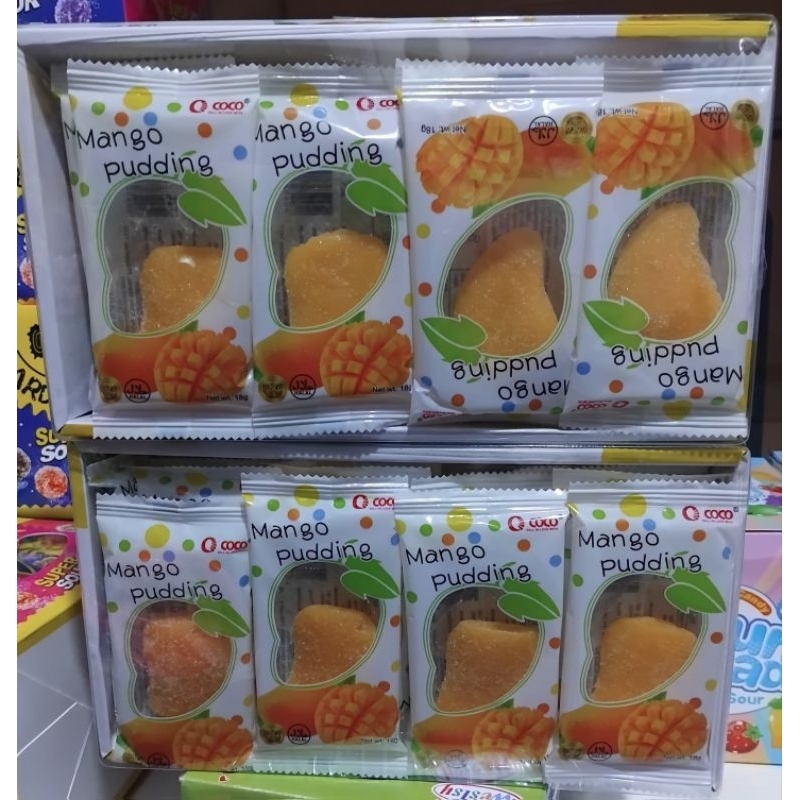 20pcs Mango Pudding Gummy Candy | Shopee Philippines