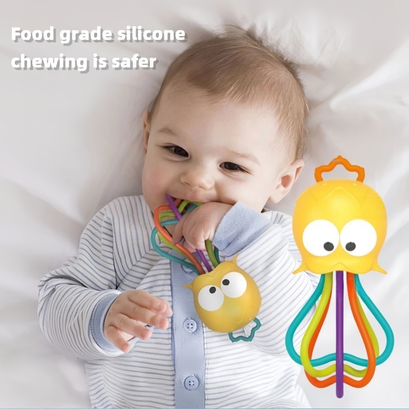 COCOA Baby Rattles Teething toys for Babies Montessori Development ...