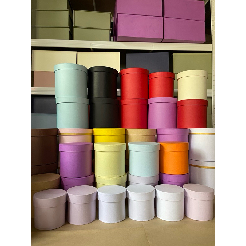 30 pcs 4x4 round hard box | Shopee Philippines