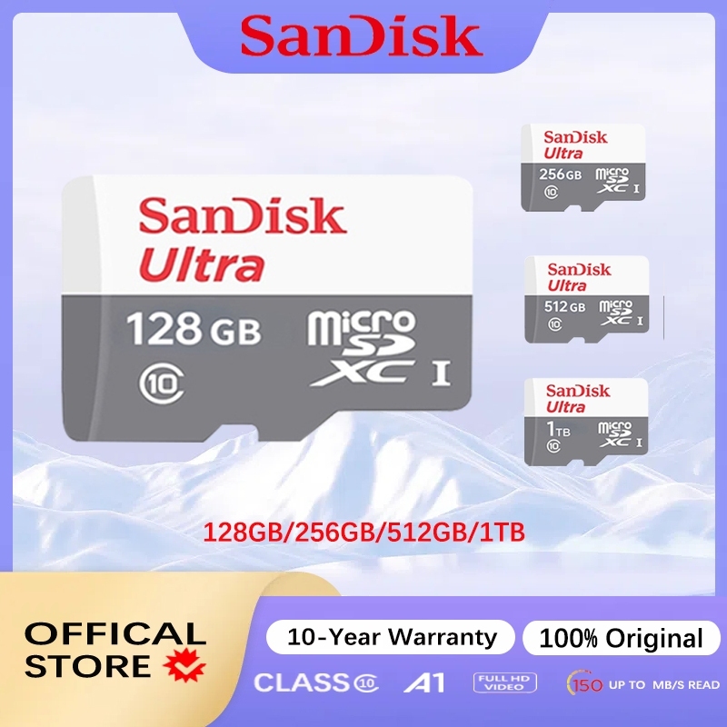 SanDisk Ultra Plus 512GB SDXC Memory Card – 160MB/s Class 10 – Open Box