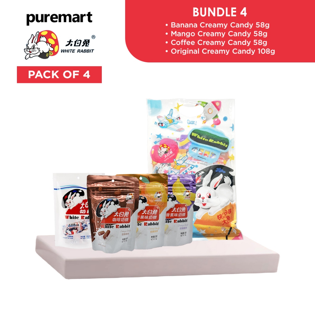 White Rabbit Assorted bundle -Small Pack | Shopee Philippines