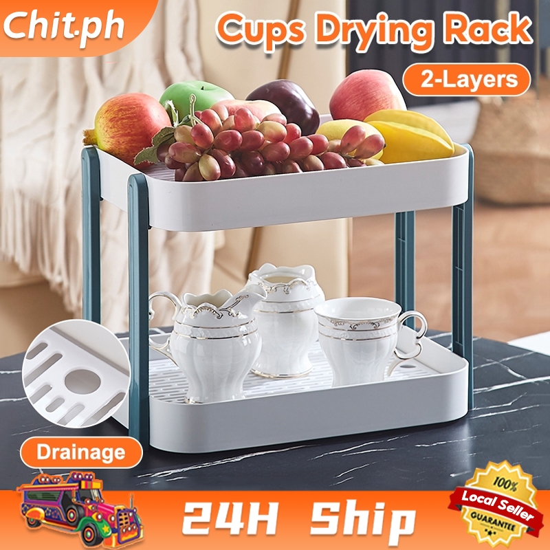 CHIT All Plastic Detachable Desktop Storage And Storage Function Rack ...