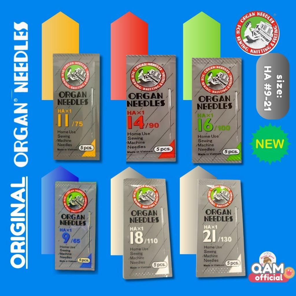 ORGAN Needle HA Needles (Household Use) Manual sewing machine sold per ...
