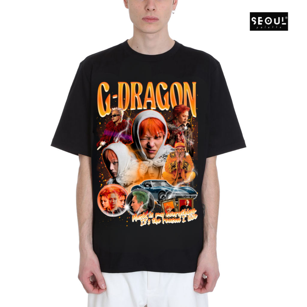 G-Dragon Shirt G-Dragon Merch GDragon KPop T-shirt Graphic Tee 