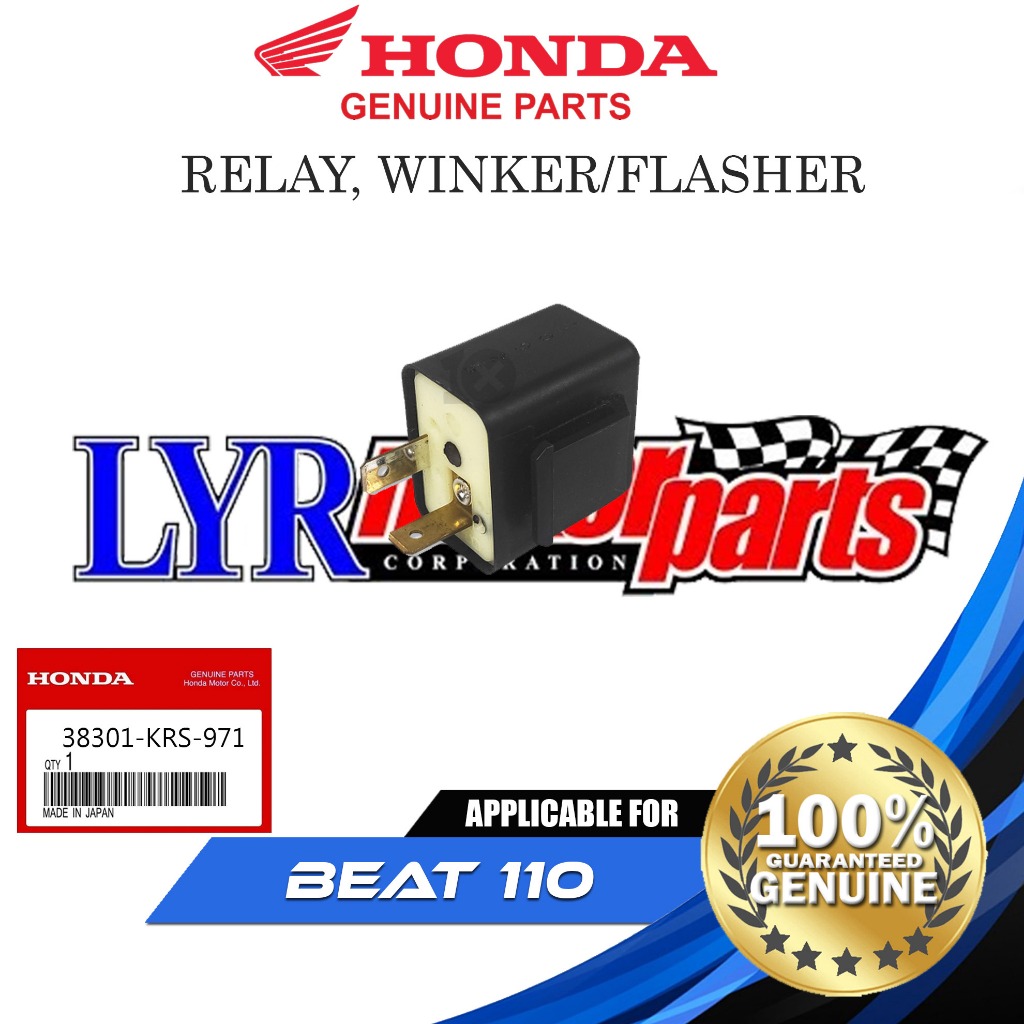 HONDA GENUINE RELAY, WINKER/FLASHER FOR WAVE 100| BEAT 110 CARB ...