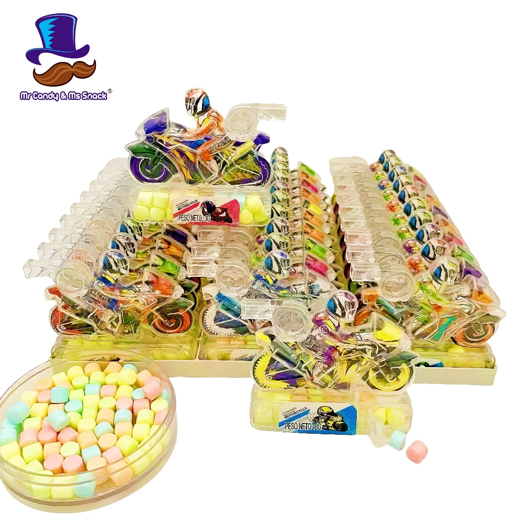 【Mr Candy】COD/30PCS Motorcycle Whistle Candy / loot bag filler ...