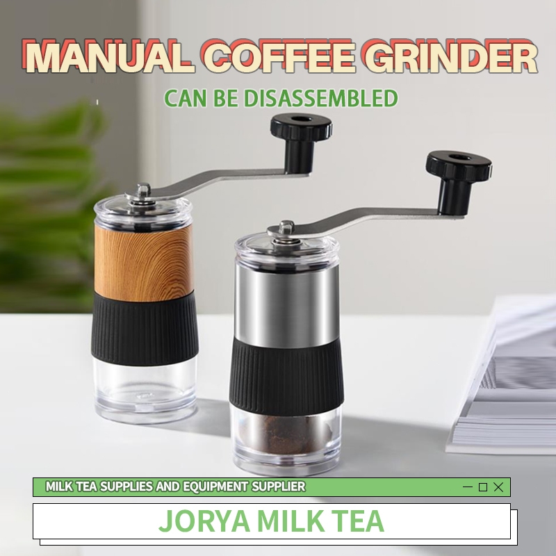 Manual Coffee Grinder MINI Conical Burr Mill Bean Hand Grinder Portable ...