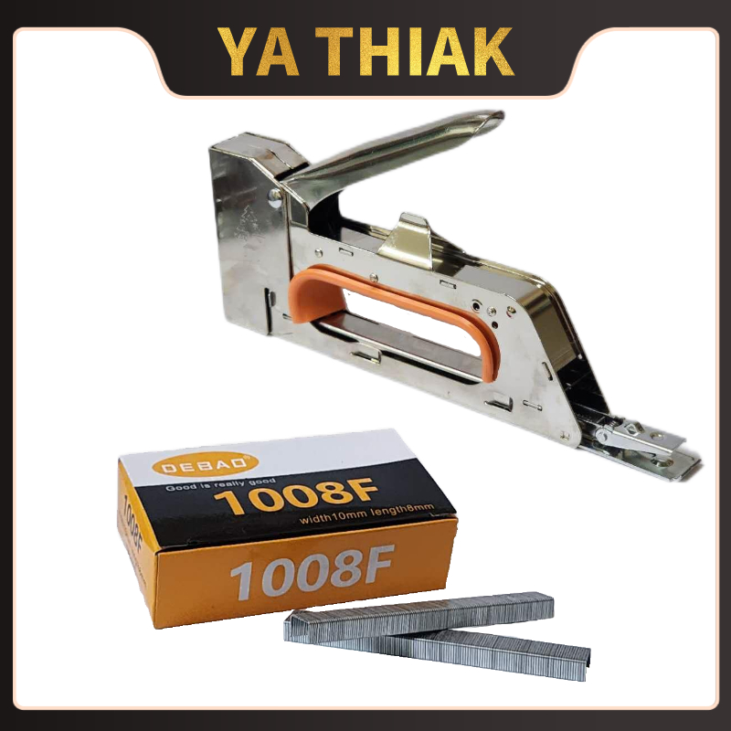 Heavy Duty Gun Tacker + Staples (Per Box) | Upholstery & DIY Use ...