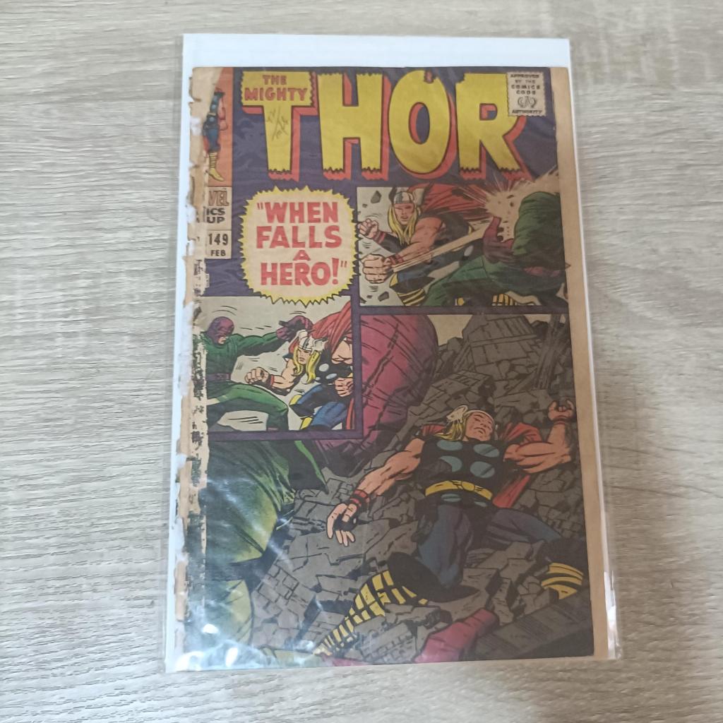 (low grade) Journey into Mystery (Thor) #149 (Marvel comics 1968 ...