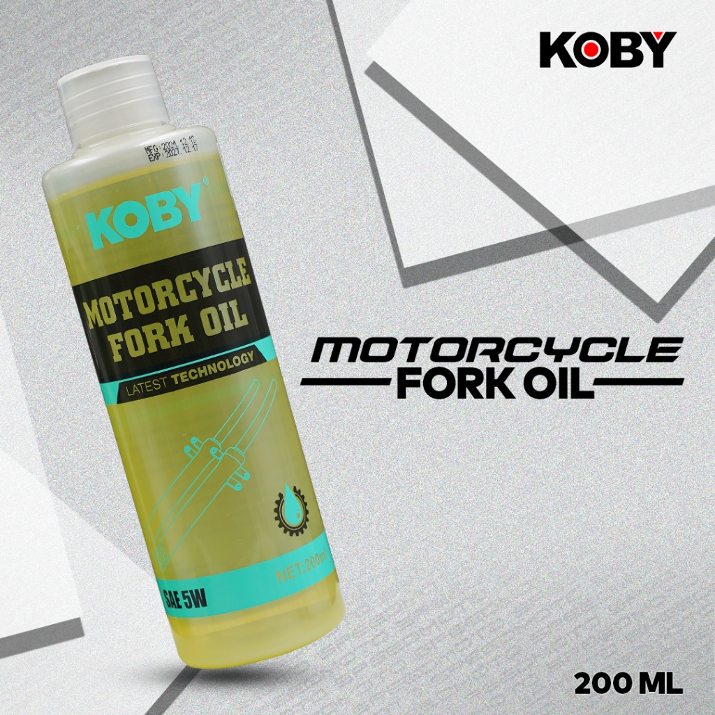KOBY MOTORCYCLE FORK OIL 200ML SYNTHETIC BASED OIL HIGH PERFORMANCE ...