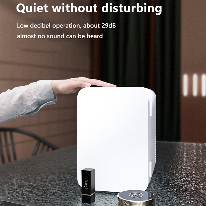 8L Mini Fridge Portable Car Refrigerator Electronic Cooling Beauty Mask ...