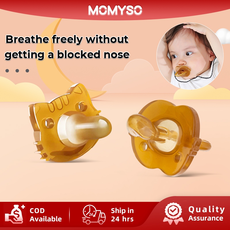 MOMYSO Baby Pacifier for Daily and Night Use Safe and Soft Anti-colic ...