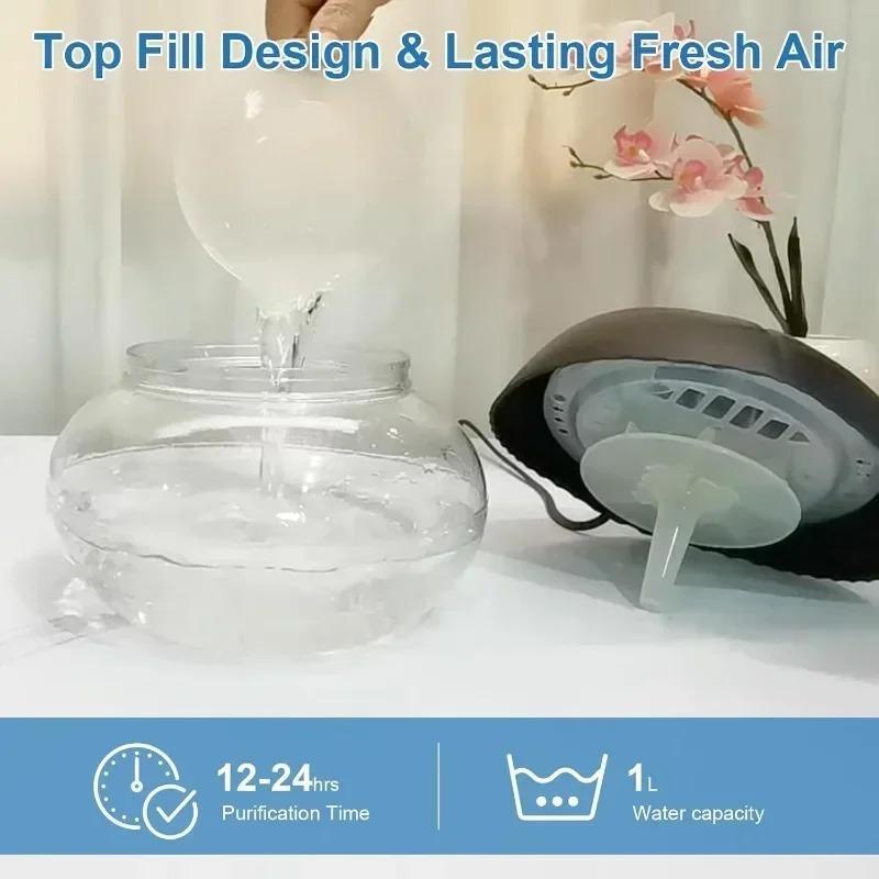 leaf air humidifier Water Based Air Revitalizer,LED mini Water Air ...