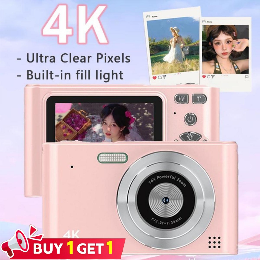 4K Digital Camera For Photography Vlogging 5000W Ultra-clear Pixel ...