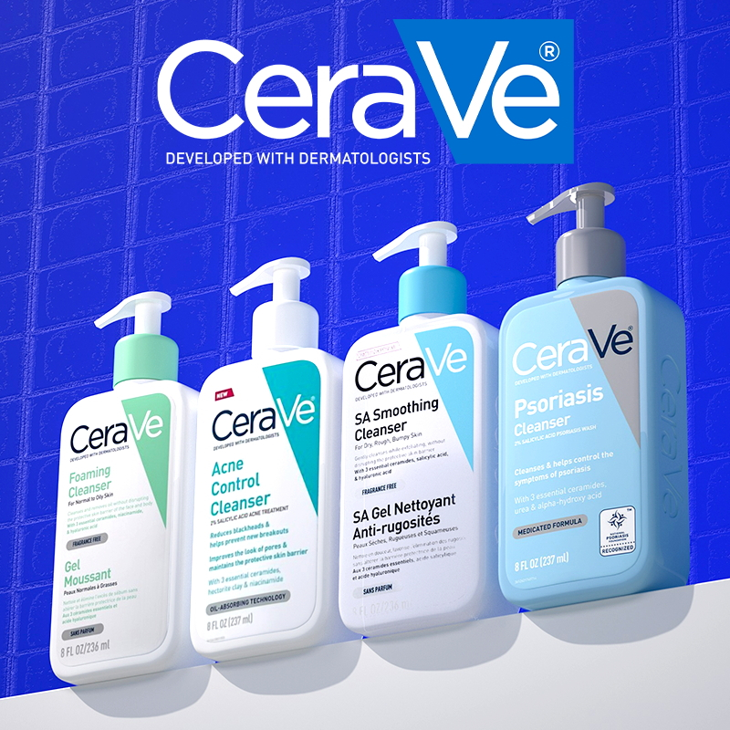 CeraVe Skincare Set: Dermatologist-Developed Formula | Shopee Philippines