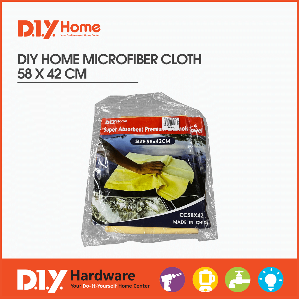 DIY HOME by DIY Hardware Microfiber Cloth - 58 x 42 cm | Shopee Philippines