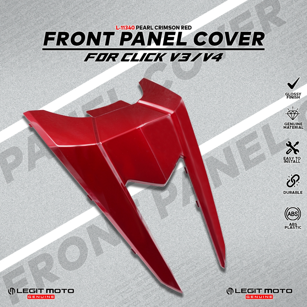 LEGITMOTO HONDA CLICK V3 FRONT PANEL COVER FRONT TOP COWLING COVER FOR ...