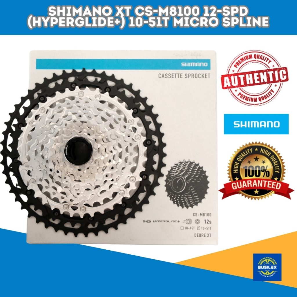 SHIMANO XT m8100 Cogs Freewheel Sprocket 12 speed 10-51 Hyperglide+