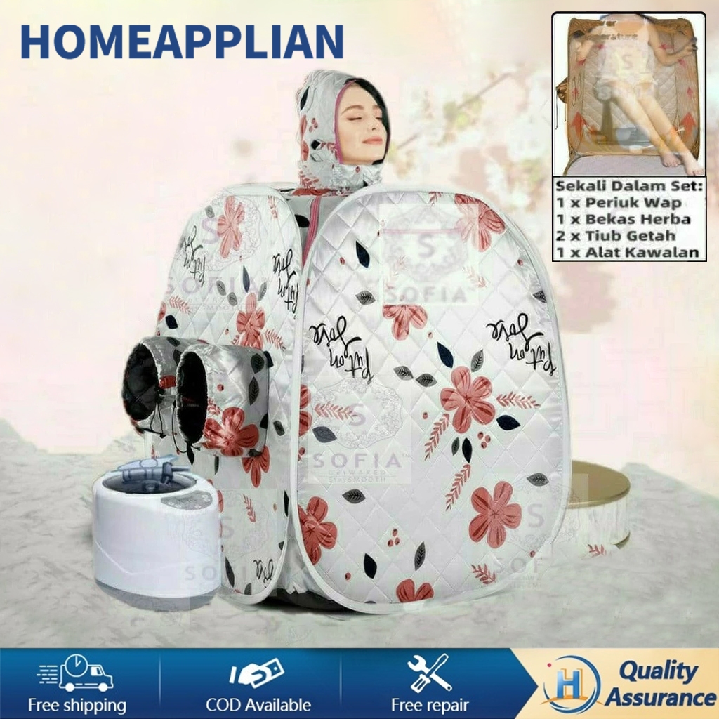 JF Portable foldable sauna box Sauna tent vacuum facial steamer care ...