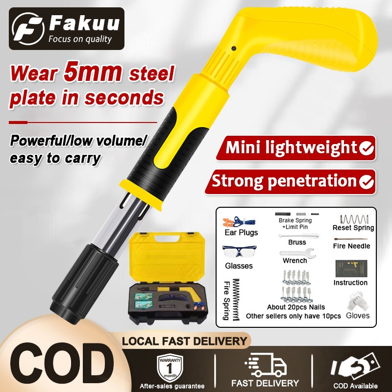 FAKUU Nail Gun Heavy Duty Chisel Gun Rivet Tool Concrete Tufting Gun ...